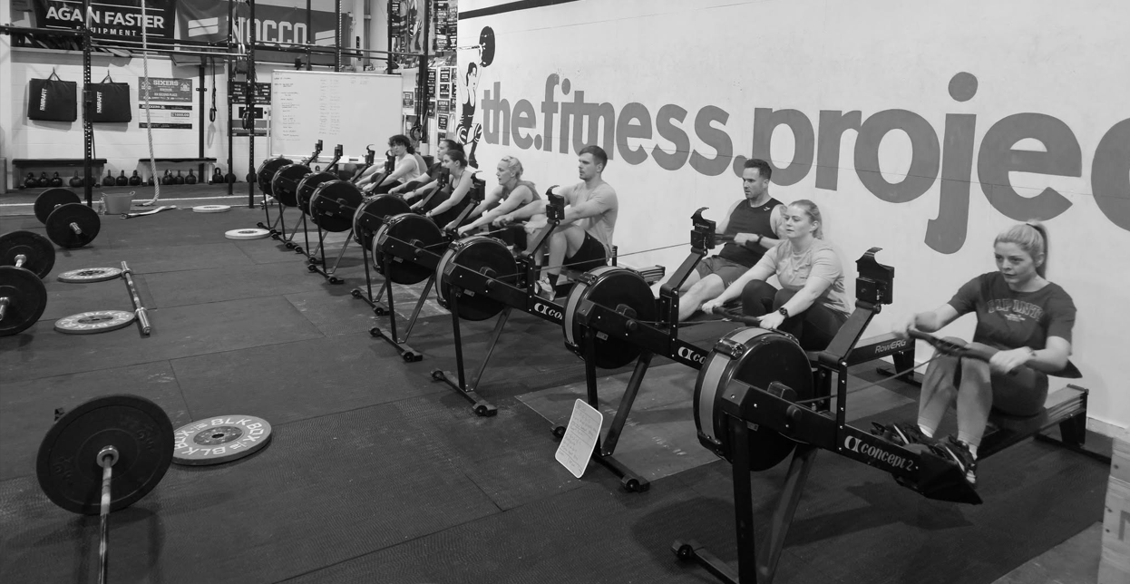 Athlete lifting weights